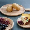 ACACIA CHIC Plato Con Asa Natural