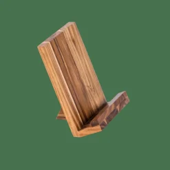 ACACIA LUX Atril De Cocina Soporte Tableta Natural