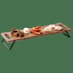ACACIA LUX Tabla Para Servir Negro, Natural