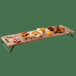 ACACIA LUX Tabla Para Servir Negro, Natural