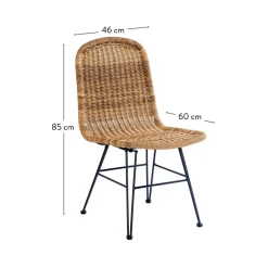 ACACIA Patas De Mesa X Juego De 2 Natural