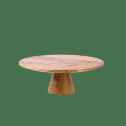 ACACIA Soporte Para Pastel Natural