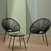 ACAPULCO Conjunto Lounge Negro