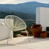 ACAPULCO Silla Lounge Blanco