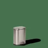 ADELE Cubo Con Pedal 5L Plateado