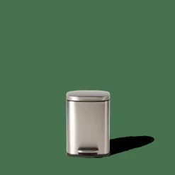 ADELE Cubo Con Pedal 5L Plateado