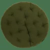 ALDA Cojín De Asiento Verde Oscuro