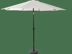 ALU Parasol Sin Pie Blanco
