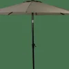 ALU Parasol Sin Pie Taupe