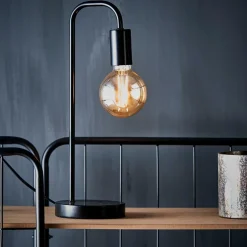 ARCHE Lámpara De Mesa Negro