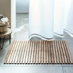 BAMBOO Alfombra De Baño Natural