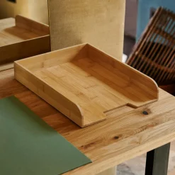 BAMBOO Caja Para Cartas Natural
