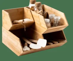 BAMBOO Organizador Apilable Natural