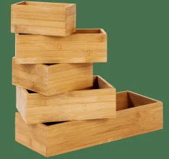BAMBOO Organizador Para Cajón Natural