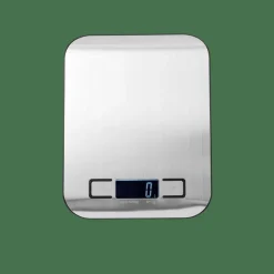 BASIC Balanza Cocina Digital Metal, Plateado