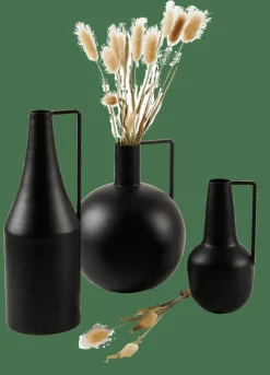 BASTA Florero Esférico Negro