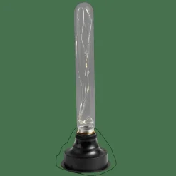 BATI Soporte Lámprar Pila E27 Negro