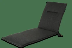 BAYA Cojines De Jardín Para Tumbona Negro