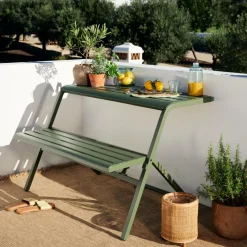 BERGEN Mesa Para Balcón También Mesa/plantas