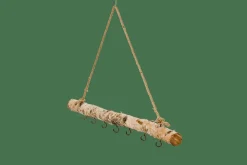 BIRCH Rama Con 7 Ganchos Natural