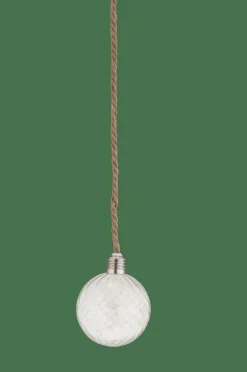 BLOXEM Bola Decorativa Con 20 Leds Transparente