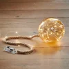 BLOXEM Bola Decorativa Con 21 Leds Dorado