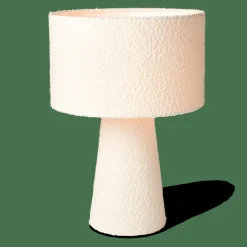BOUCLE LUME Lámpara De Mesa Blanco