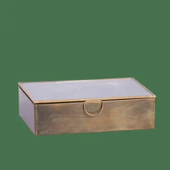 BRUSH Caja De Almacenaje Dorado