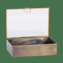 BRUSH Caja De Almacenaje Dorado