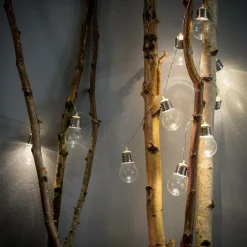 BULB Guirnalda Solar 10 Leds Transparente