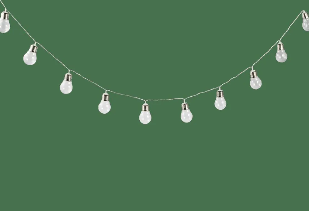 BULB Guirnalda Solar 10 Leds Transparente