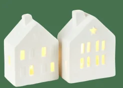 CASITA Decoración Con Led Blanco