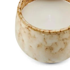 CERAMIC Vela En Tarro Beis