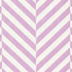 CHEVRON 20 Servilletas Morado