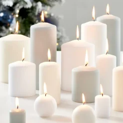CILINDRO Cilinderkaars Blanco