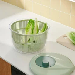 CUISINO Escurridor De Lechugas Verde, Menta