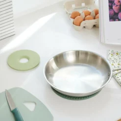 CUISINO Salvamanteles Juego De 2 2 Colores Menta, Verde Oscuro