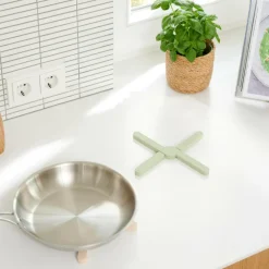 CUISINO Salvamanteles Plegable Menta