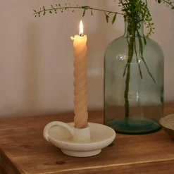 CURL Velas Juego De 2 Beis