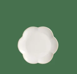 DAHLIA FLOWER Plato Blanco