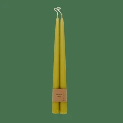 DUO Vela Candelabro Vela Candelabro Amarillo