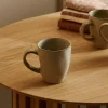 EARTH MARL Taza Con Asa 20 CL Crema