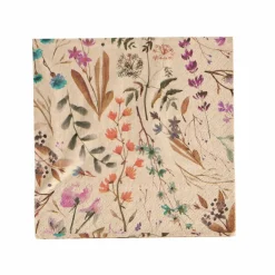 ECO DRIED FLOWER Paquete De 20 Servilletas Multicolor