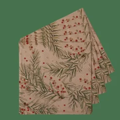 ECO HOLLY Paquete De 20 Servilletas Multicolor