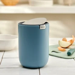 EKO Mini Cubo De Basura 1,5L Azul