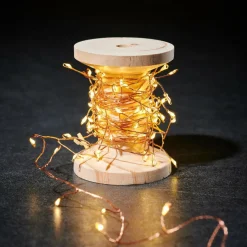 ELLI Guirnalda Con 100 Leds Cobrizo