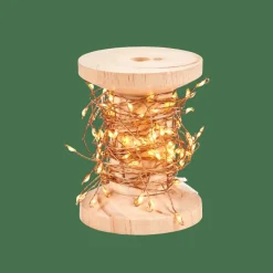 ELLI Guirnalda Con 100 Leds Cobrizo