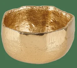 ERBA Soporte Para Vela Pequeña Dorado