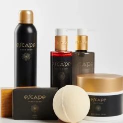 ESCAPE BLACK OUDH Jabón De Mano En Dispensador Negro