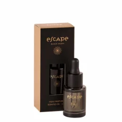 ESCAPE BLACK OUDH Velas Perfumadas Juego De 9 Negro
